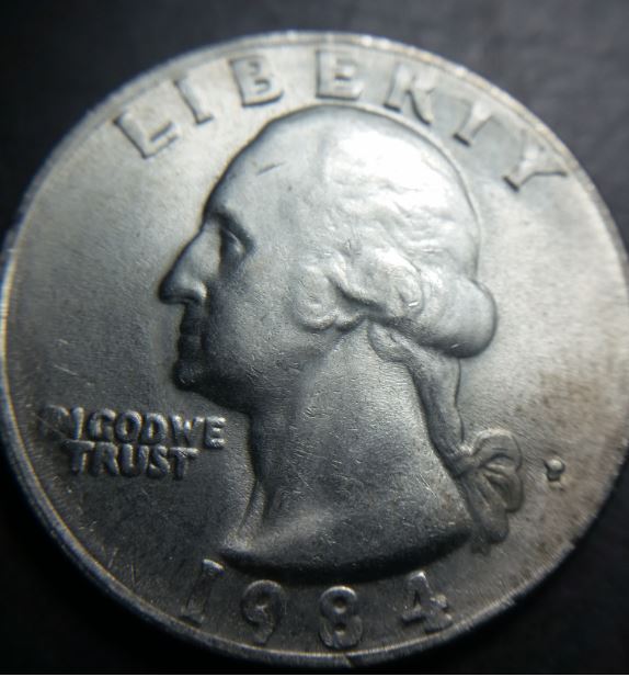1984-P-Washington-Quarter.-The-Legend-Of-The-Very-Thick-Coin.